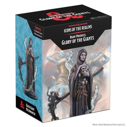 D&D Icons of the Realms: Bigby Presents Prepainted Miniature Glory of the Giants - Death Giant Necromancer Boxed Miniature (Set 27)