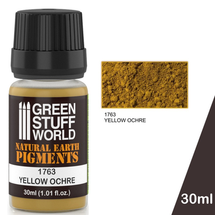 Green Stuff World - Paints - Pigments - Yellow Ochre