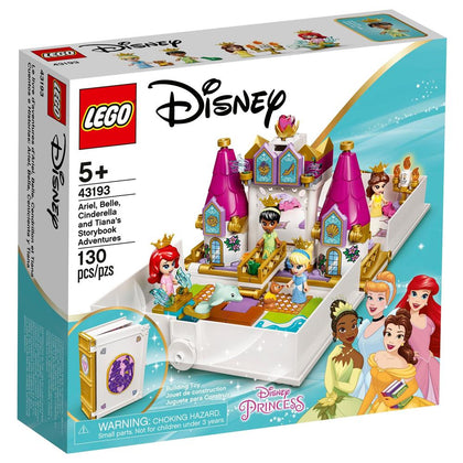 LEGO Disney - 43193 L’Avventura Fiabesca di Ariel, Belle, Cenerentola e Tiana